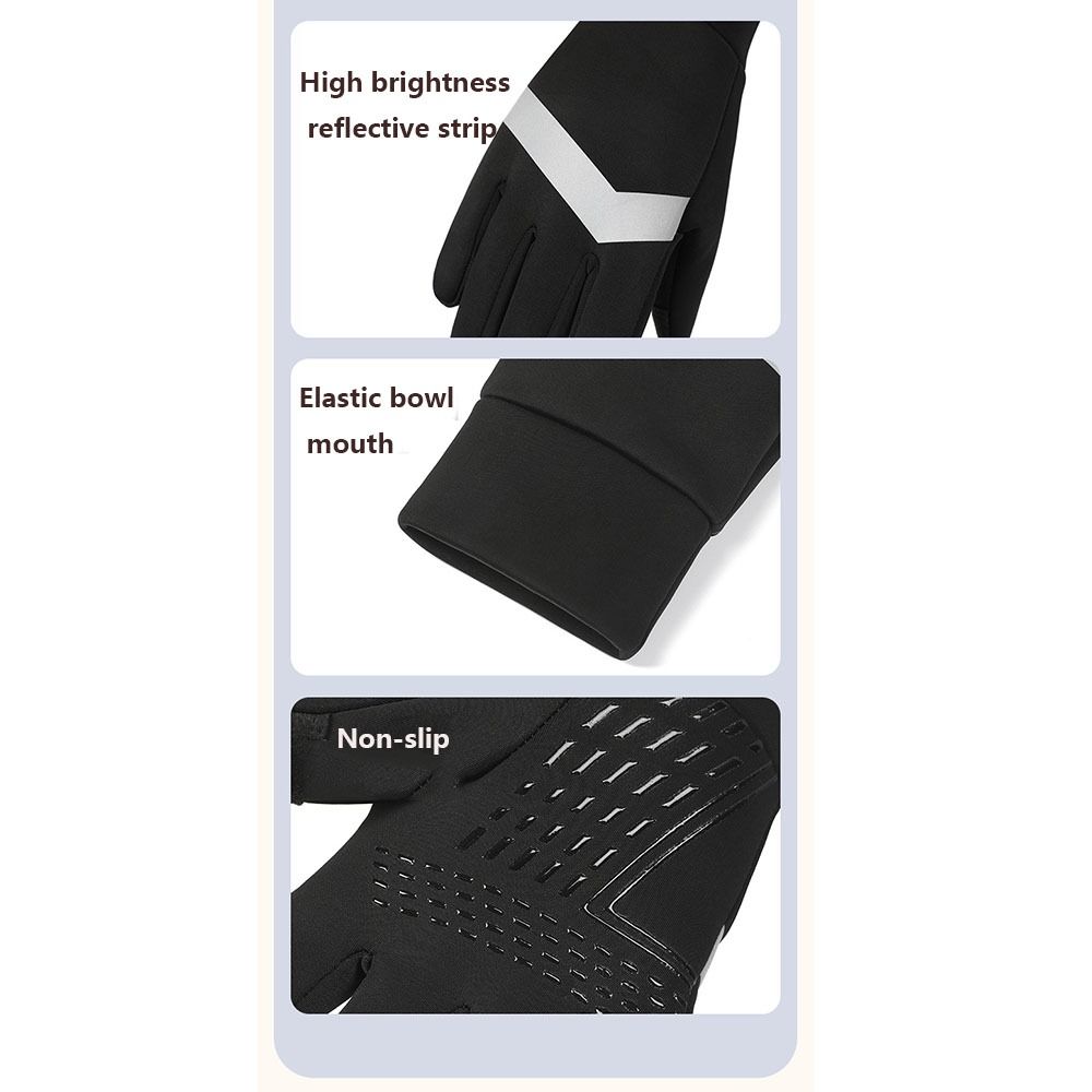 Non-slip Bicycle Sports Mittens Children Bicycle Riding Gloves Autumn Winter