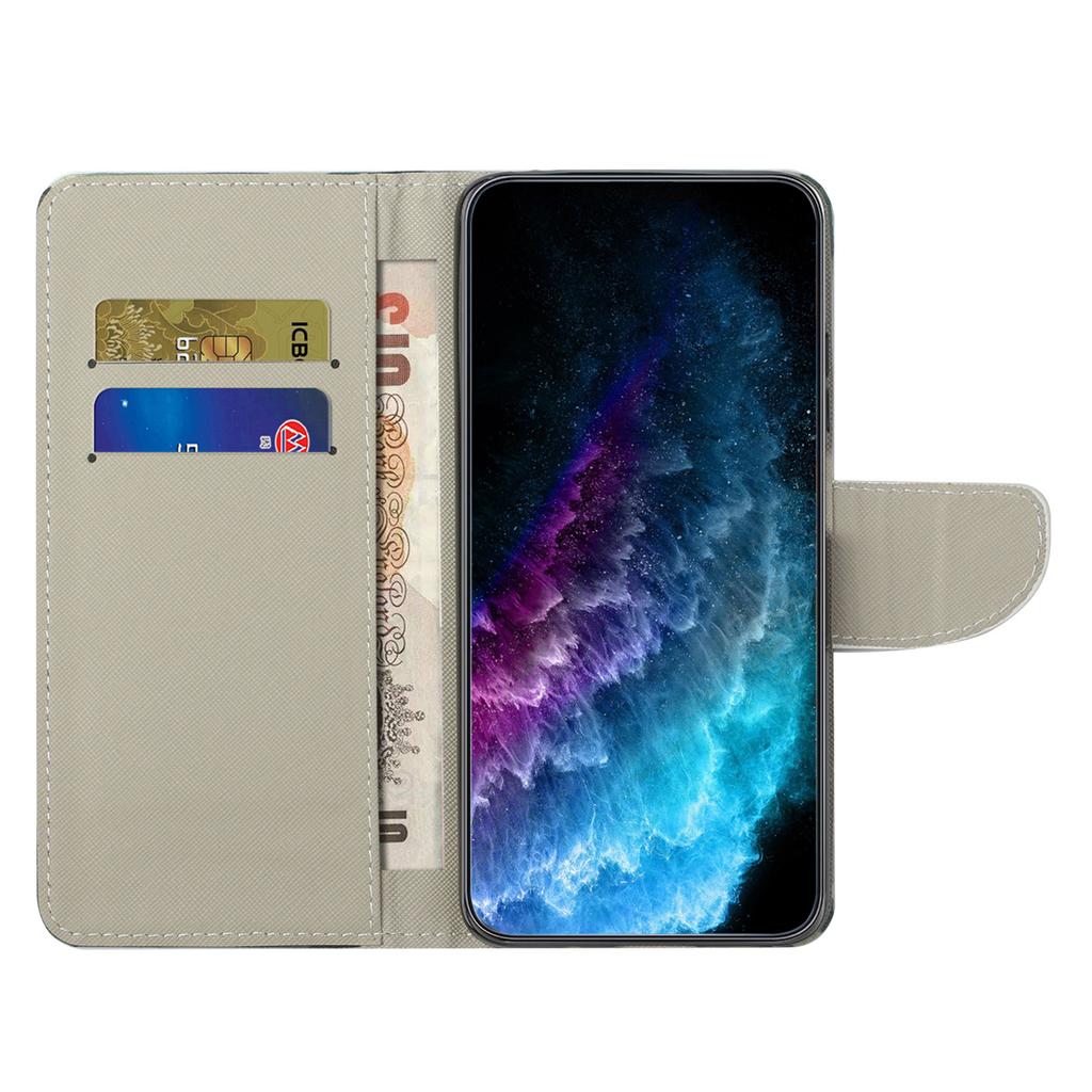 Phone Case for Xiaomi Redmi Note 13 5G PU Leather Cross Texture Wallet Cover
