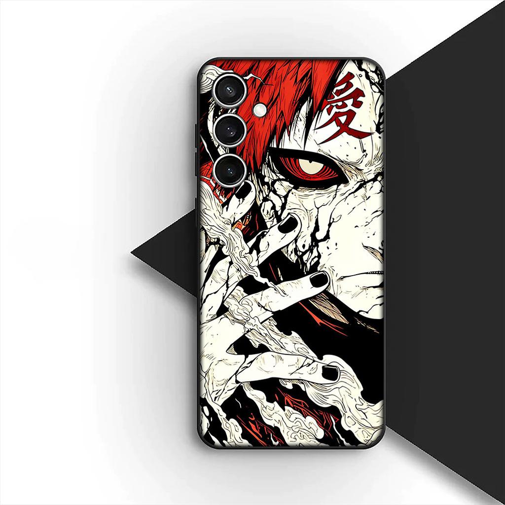 Cover for Samsung Galaxy S20 S22 S21 FE Ultra Plus A07 A17 A15 A16 A25 A57 A37 Casing Phone Case Gaara Narutos Uchiha Itachi