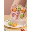 Cavity Cute Animal Ice Cream Silicone Mold, Easy Release with Lid Design, Cartoon Cat Paw & Bear Shaped Ice Cream/Ice Cube Maker