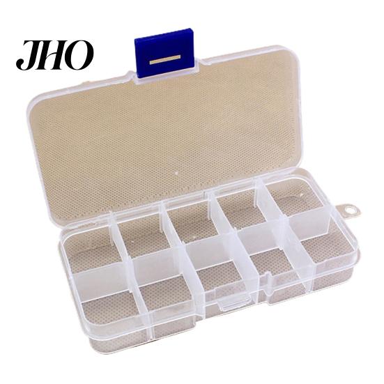 Jewelry 10/15/24 Grids Box Wear-resistant Space-saving Transparent Organizer Small Earring Storage for Travel Case