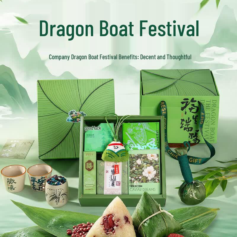 Drachenbootfest Keramiktasse Geschenkset