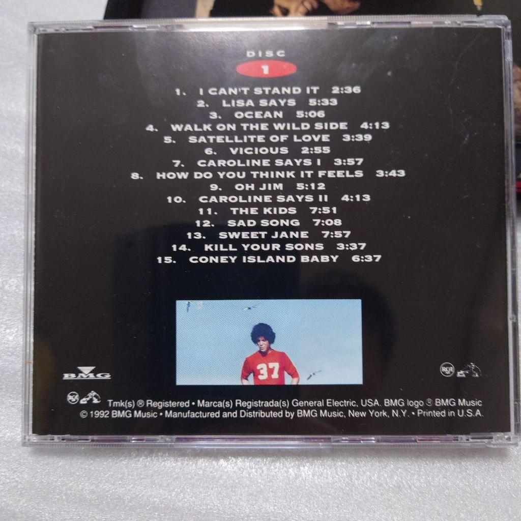 [USED] Valuable Masterpiece 3CD-BOXLou Reed Box Set Lou Reed