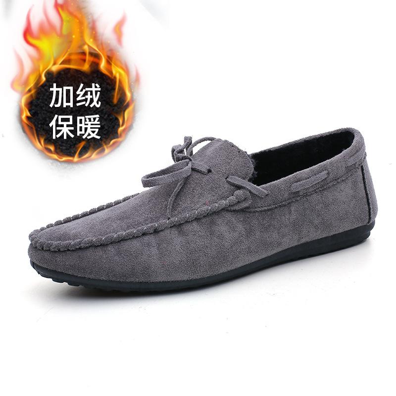 Doudou Schuhe Herren Frühling und Sommer neu atmungsaktiv weiche Sohle Fahren lässig Fahren Herrenschuhe Britisch