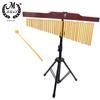 M MBAT 36 Tone Wind Chime Wall Hanging Bell High Quality Percussion Instrument Home Decoration Music Gift with Fold-able Stand
