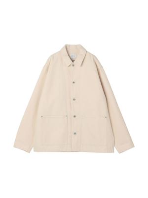 WYSYŁA dowolne Spodnie, Kombinezon z płótna dżinsowego Cone Denim, Męski, Biały, Rozmiar L, 714060020