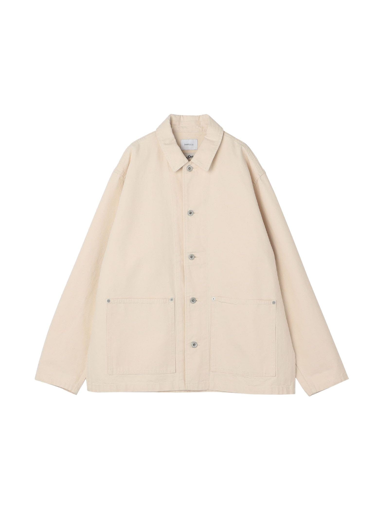 

SHIPS any Pants, Cone Denim Canvas Denim Coveralls, Men s, White, Size L, 714060020