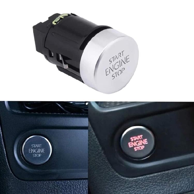 Car Styling Engine Start Stop Button Switch 5N0959839 Black Start Push Button