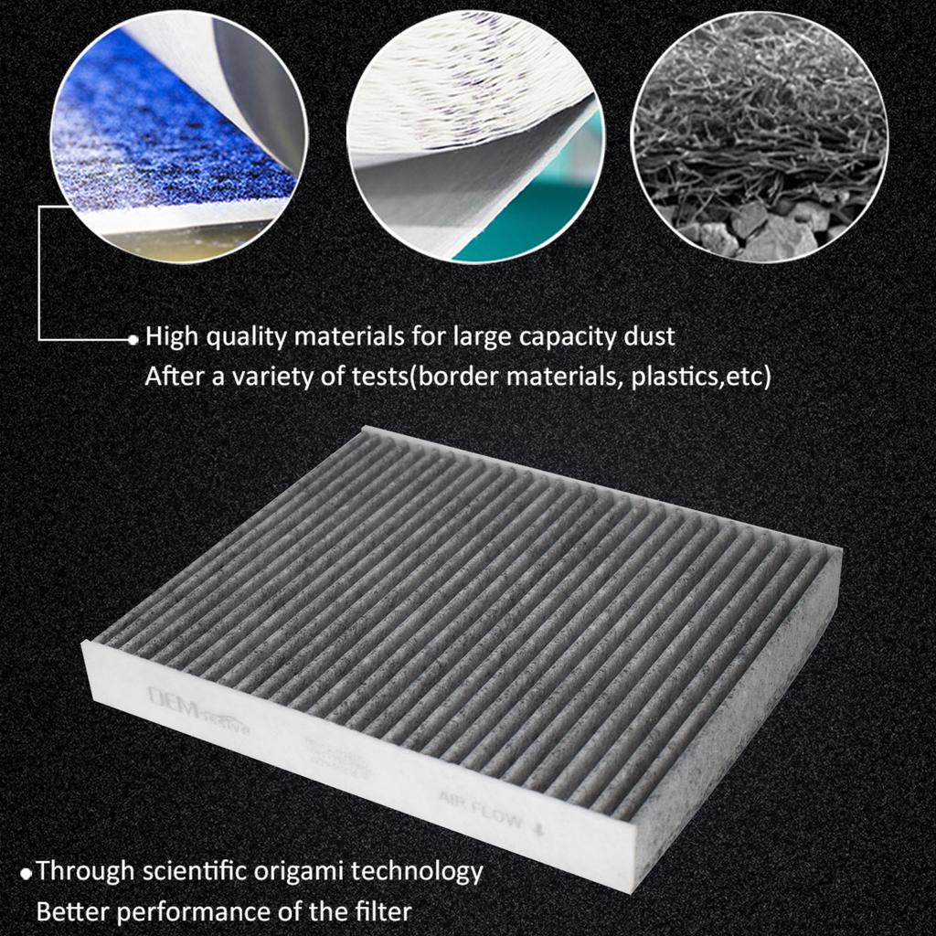 2x Pollen Cabin Air Filter For Alpina B5 D5 B6 B7 BMW 5 F07 F10 F11 F18 6 F06 F12 F13 7 F01 F02 F03 F04 64119163328