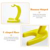 Bananenaufhänger, Bananenbaum-Halter, Ständer, gelb, moderner Bananen-Ausstellungsständer, Haken für die Küche