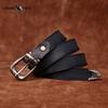 Personality All-match Retro Concave Leather Belt Women's First Layer Cowhide Casual Pin Buckle Belt