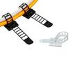 Waterproof Nylon Adjustable Zip Tie Mounting Base for Cable Management