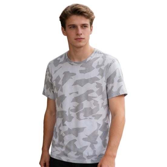 T-shirt Homme Col Rond Manches Courtes Coupe Regular T-shirt Séchage Rapide Extensible Hauts Décontractés Streetwear