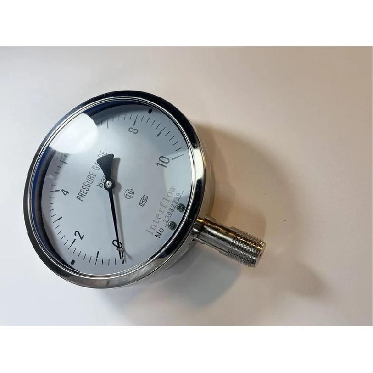 Stainless Steel Radial Vacuum Negative Pressure Steam Seismic Pressure Gauge Y60/yn100 for Steam