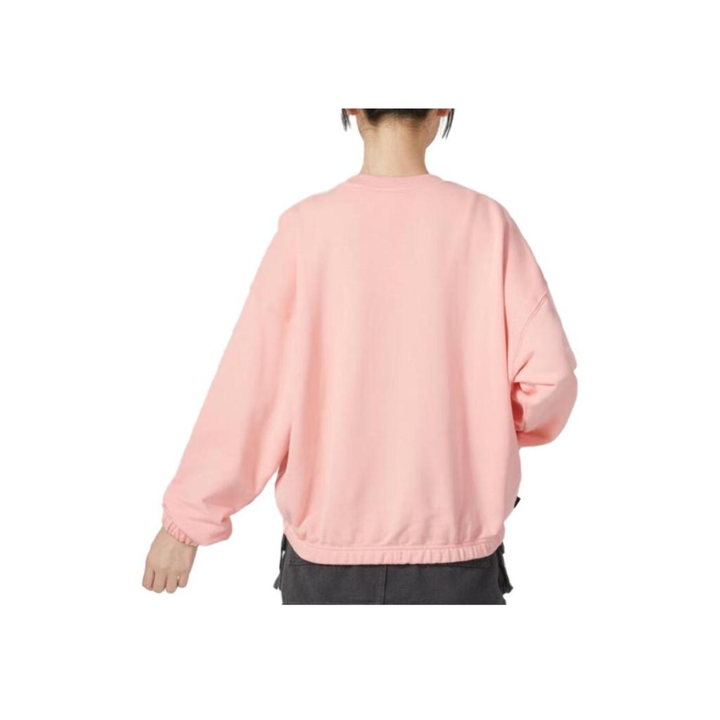 Puma Sports Casual Short Sleeve Crewneck Sweatshirt Women Sweatshirt Pink 623455-63