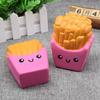 New Arrival Jumbo 12CM Kawaii Cute French Fries Soft Scented Bread Cake Squishy Slow Rising Ela