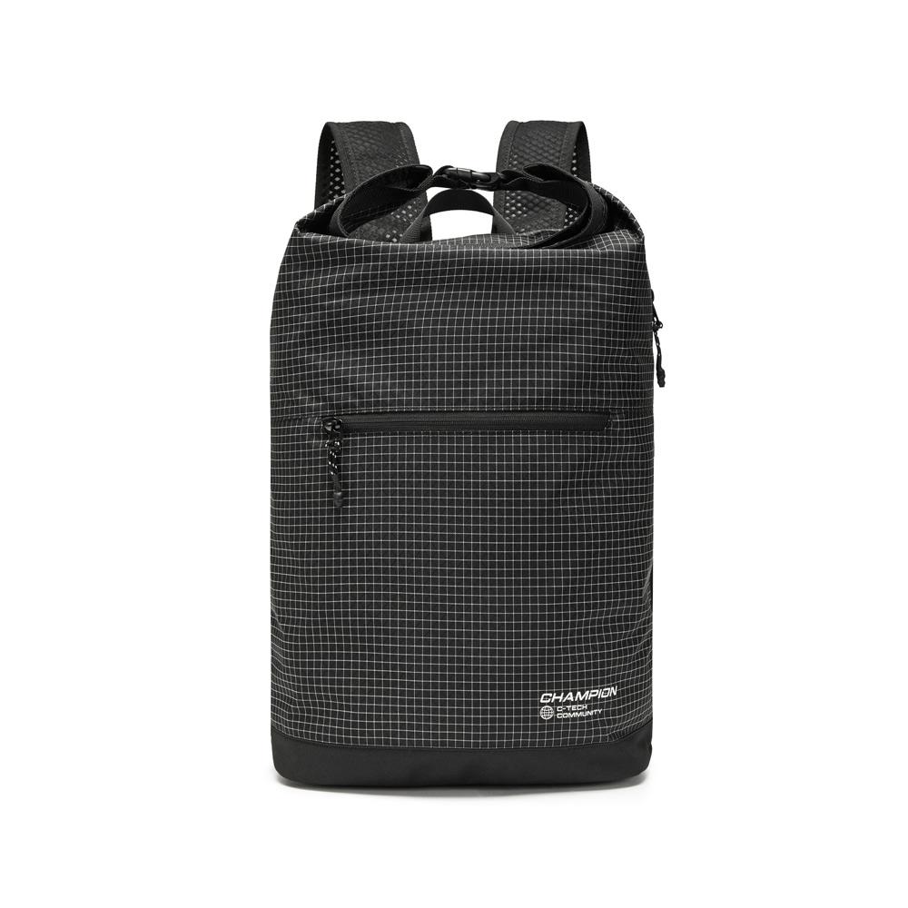 

Champion Flex Bonsac Resis EC SS26 Fashion Casual Versatile Trendy Fabric Backpack Unisex Backpack U6AACPU84 Champion Black