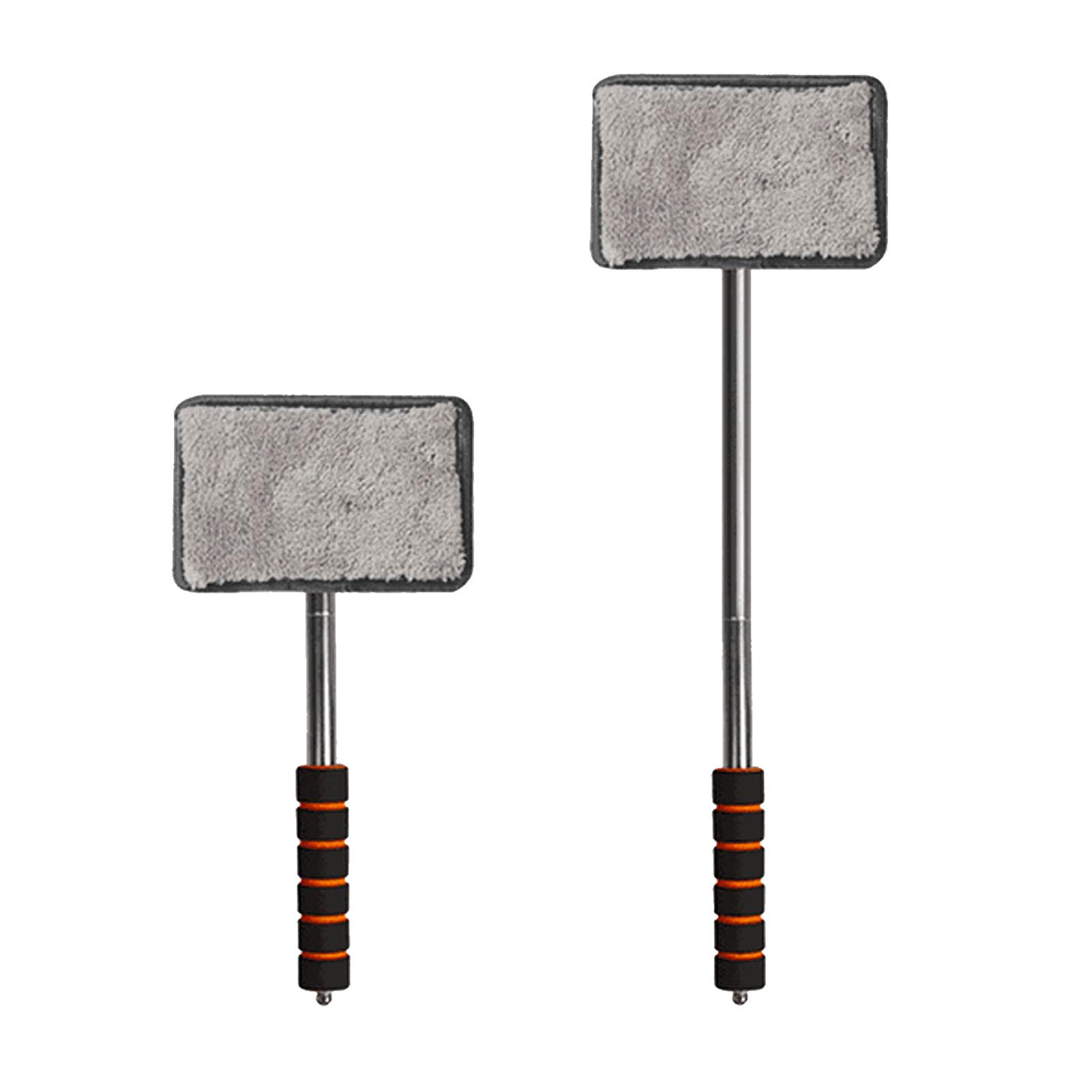 

Щетка для чистки лобового стекла автомобиля, алюминиевый сплав, микрофибра, выдвижная щетка для лобового стекла автомобиля Black