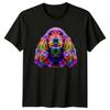 Colorful Cocker Spaniel Dog Breed Animals Mens T-Shirt Womens Graphic Tee Unisex