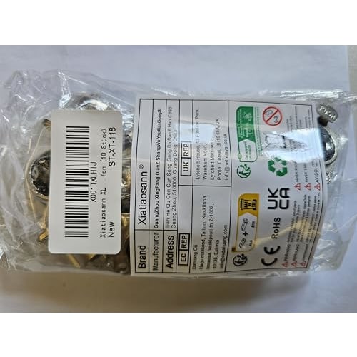 Xiatiaosann XLR 3-Pin Socket Audio Adapter Connector, XLR 3-Pin Male Plug Socket Panel Mount Adapter & XLR 3-Pin Female Plug Socket Panel Mount Adapte