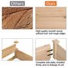 8×4ft Horticulture Raised Garden Bed 93 X 48 X 10in Wooden Planting Box for Backyard/Patio Outdoor Natural Wood Color Durable a