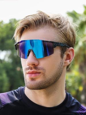 Ochelari de Soare pentru Bărbați, de Exterior, Colorati, Stilati, Ochelari Sport pentru Ciclism, Ochelari de Protecție 8304