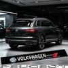 Car Windshield Sticker Front Window Decorative Decal For VW GTI Polo Golf Passat MK6 Tiguan Jetta Beetle ID.3 Arteon CC Hub Cap