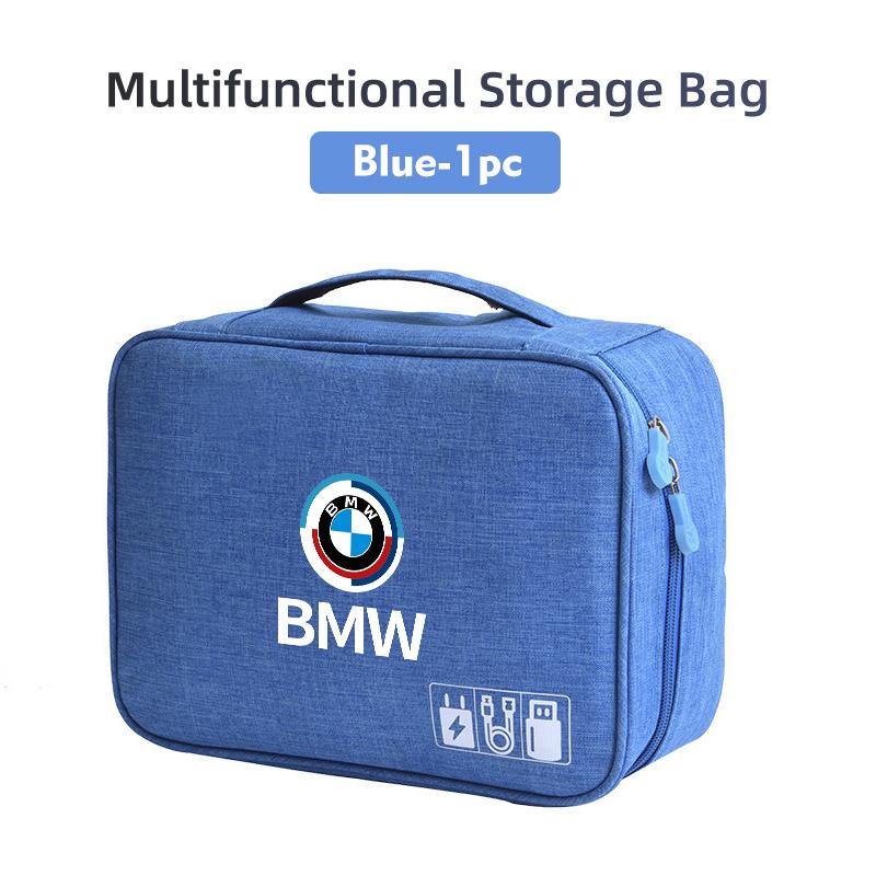 Car USB Data Cable Organizer Headset Charging Treasure Box For BMW E90 E60 E93 E87 G01 G20 X3 X5 F30 F20 G05 G06 G07 F07