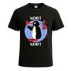 Nové noot noot pingu bavlněná trička s potiskem pánské tričko dárek párty novinka top tričko