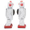 Metal Tin Robot Toy Retro Electric Rotating Figures Model Adult Collection Kids Gift