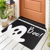 Halloween Doormat - Cute And Eye-Catching Full Of Design Polyester Machine Washable Suitable For Living Room Kitchen Home Decor