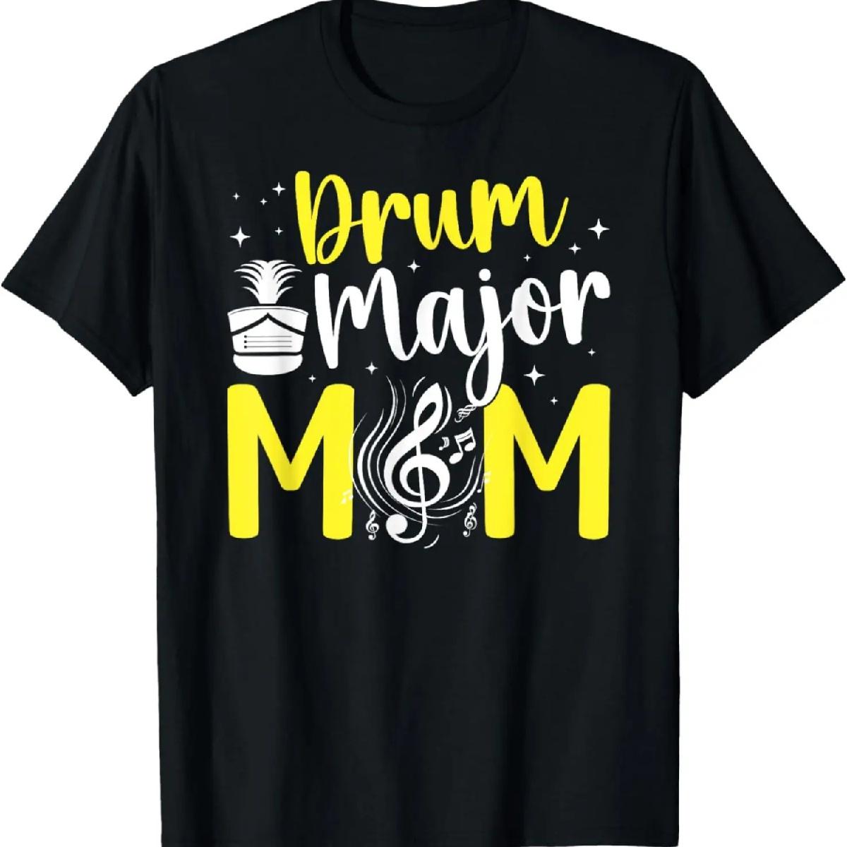 

Drum Major Mom Of A Drum Major Mother Drum Major Mama T-Shirt XXXXXL чорний