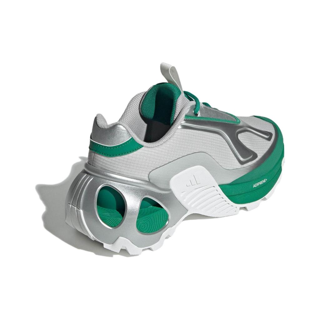 Adidas Wonder Runner Mode Bequem Sport Stoßdämpfung Verschleißfest Low-Top Lässige Laufschuhe Unisex Laufschuhe Silber Grün JP5266