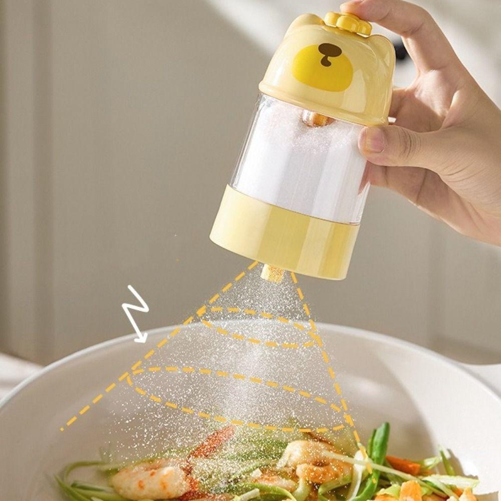 Leak-proof Sealed Seasoning Jar Quantitative Seasoning Container Salt Bottle Spice Tank Dining