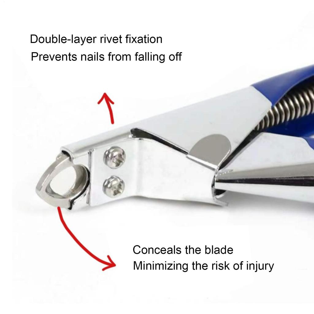 Dog Nail Clippers Stainless Steel Pet Claw Grooming Tool With File Cat Nail Cutter for Small Medium Large Puppy Kitten Home