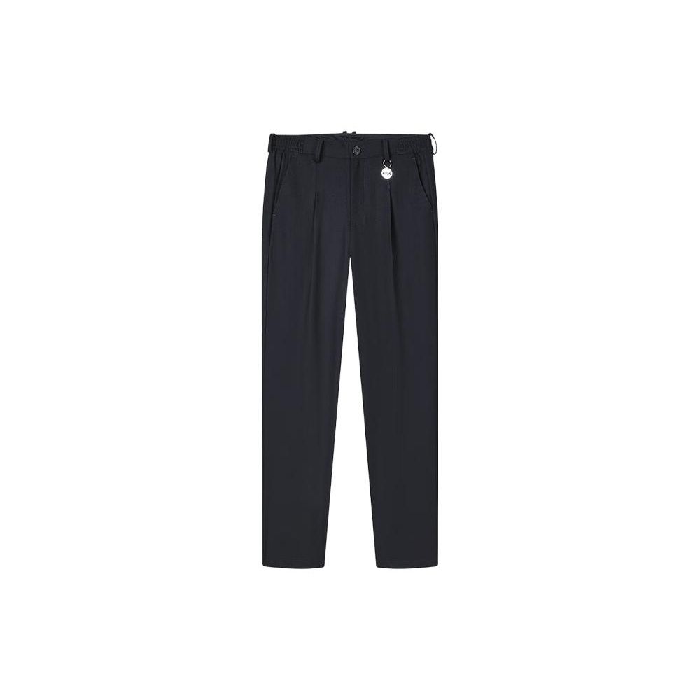 

FILA X Études Collaboration Solid Color Straight Leg Woven Wide Leg Casual Pants Men pants Legendary-Blue F11M346801F-NV M