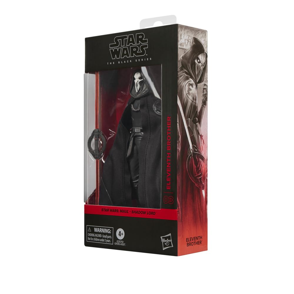Hasbro STAR WARS Black Series Eleventh Star Lord Premium Collection 15cm Action Figure G2570 Brother, Wars Maul/Shadow (Authentic)
