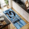 Messi Kitchen Mats Durable Bathroom Pads Comfortable Rugs Carpets For Kitchen Home Office Sink Laundry Room Bathroom Decor