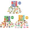 Wooden Childrens Animal Transportation Fruit Vegetable Puzzle Educational Toy For Toddler Learning