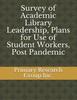 Survey of Academic Library Leadership, Plans for Use of Student Workers, Post Pandemic