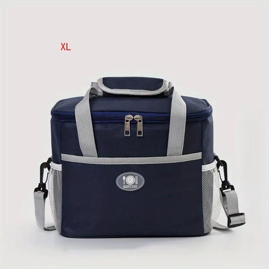 Insulated Lunch Bag,Reusable Freezer Cooler Bag,Office School Picnic Beach,Adjustable Shoulder Strap,Suitable For Kids/Adults