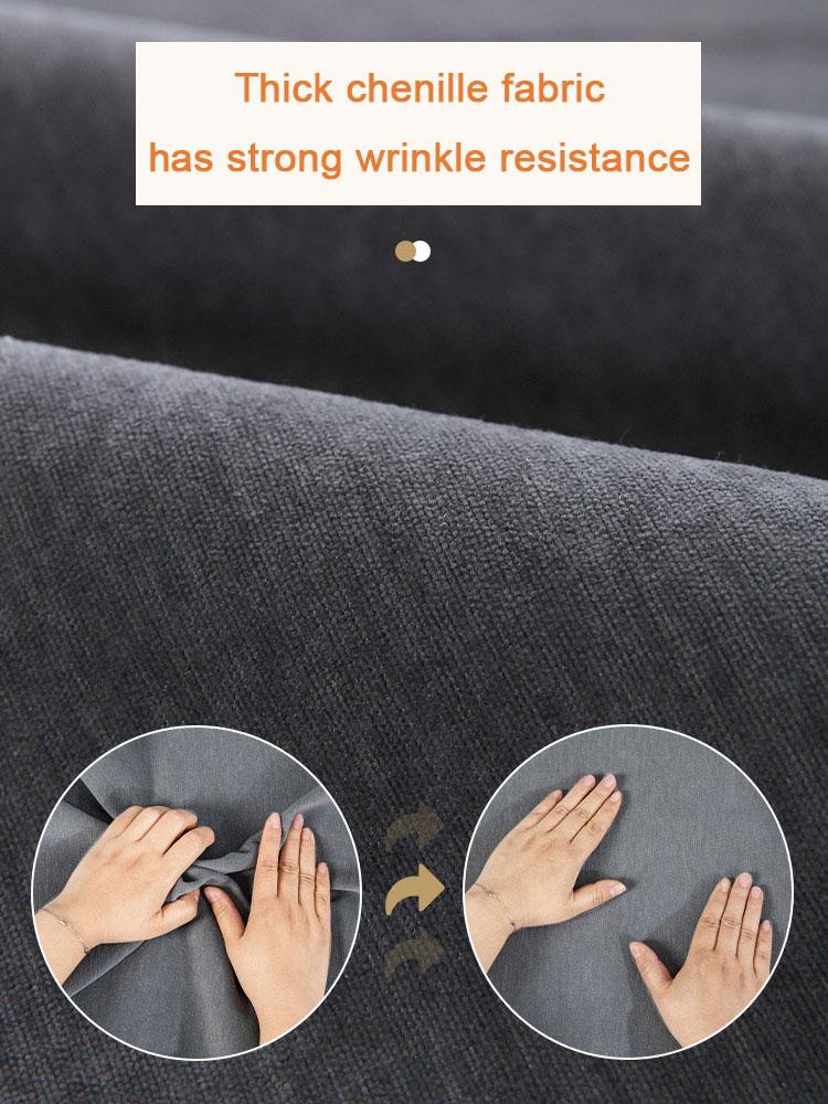 Asciugamano per divano in tinta unita per soggiorno Copridivano per divano in ciniglia Copridivano moderno e minimalista per divano angolare Multi-dimensioni