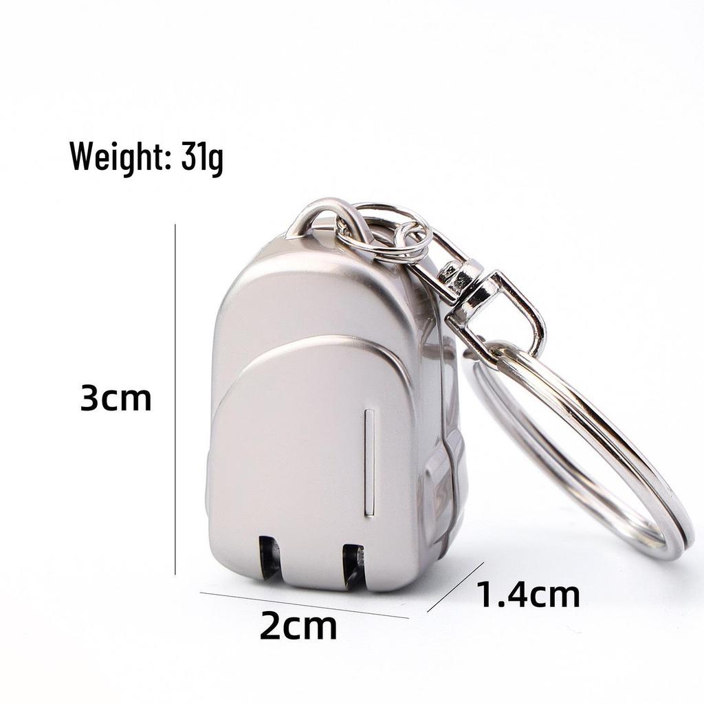 Mini Flip-Top Nail Clippers with Folding Scissors - Keychain Portable Pack