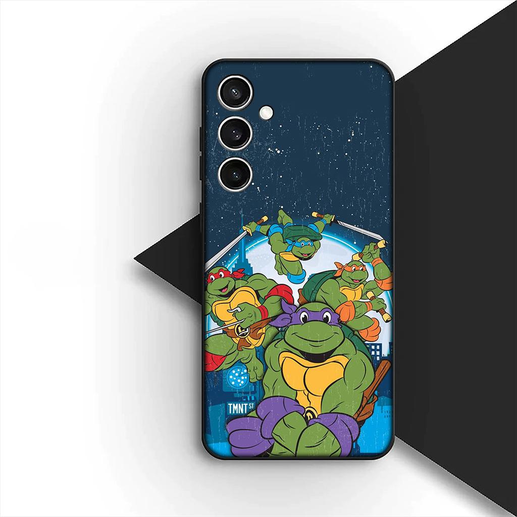 Ninjas Anime T-Turtles Cartoon Phone Case for OPPO A80 A18 A16 A40 A17 A15 A38 A78 A79 A54 A57 A12 A60 4G 5G Protective Cover