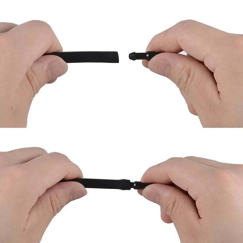5pcs/Set 2m Car Windshield Washer Hose Automotive Car Wiper Blade Pipe Windshield Jet Spray Wiper Nozzle Water Hose Fluid Tube