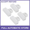 4Pcs Universal Car Window Door Glass Channel Retainer Clip 1.54"x1.30"x0.47"
