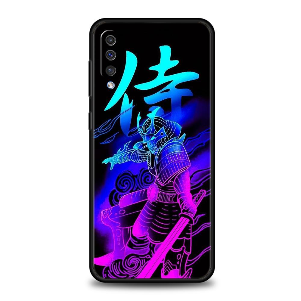 Painting Japan Samurai Art Phone Case for Samsung A52 5G A12 A70 A50 A40 A20s A30 A10s A20e A10 A22 A72 A32 A02 A42 A04S Cover