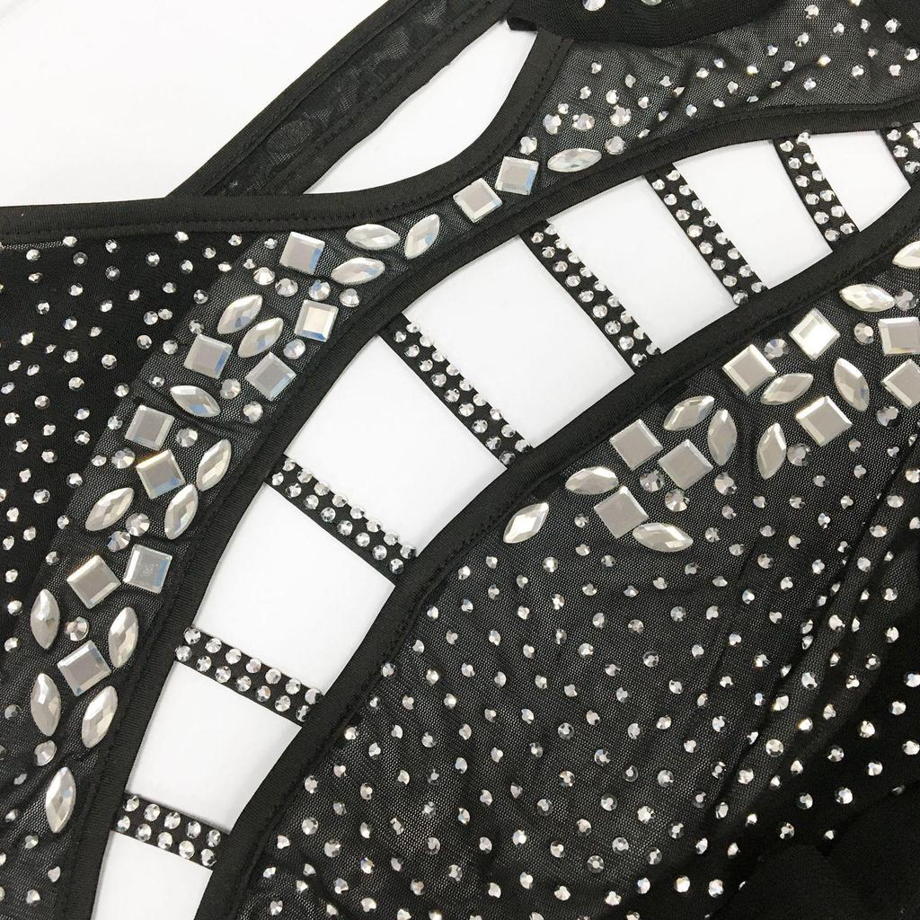 European and American Fashion One-Shoulder Asymmetrical Cut-out Backless Dress