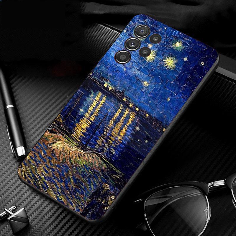Van Gogh Painting Art Phone Case For Samsung S25 S24 S23 S22 S21 S20 Ultra S20 S22 S21 S20 FE S24 Plus