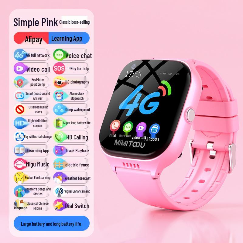 Mimi Rabbit Smart 4G & 5G Teen Phone Watch for Kids